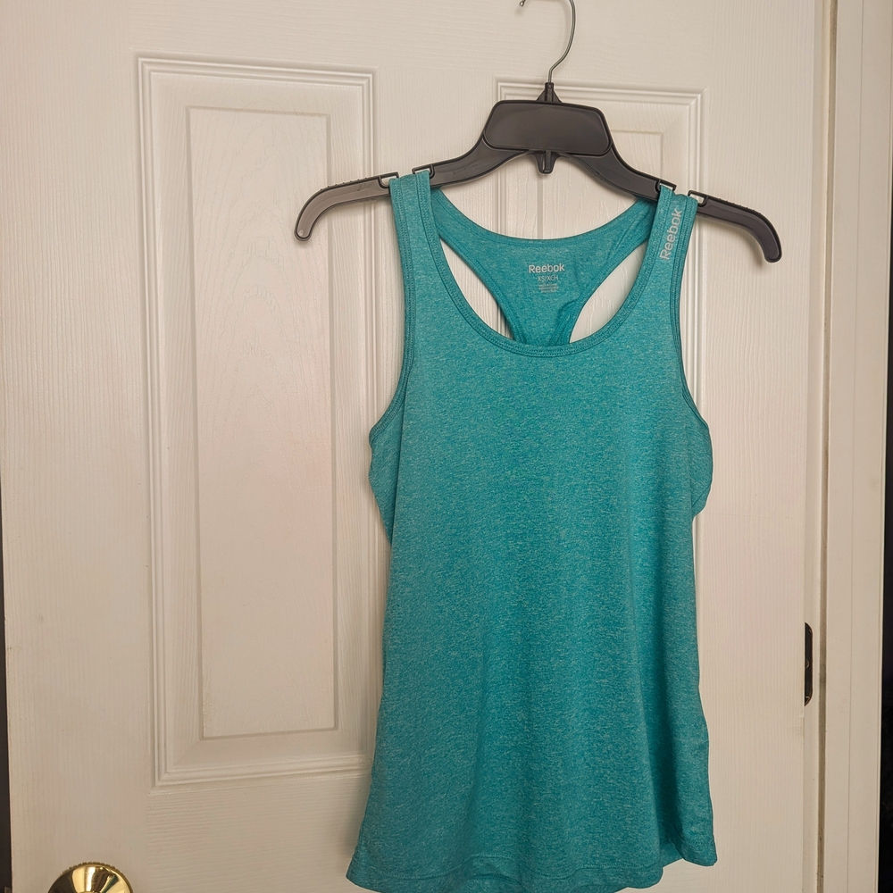 Reebok Women's Teal Tank Top